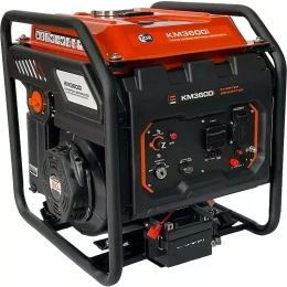 Инверторный бензиновый генератор TOR KM3600i 3,6 кВт 220В 12 л с кнопкой запуска 1025975