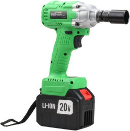 Гайковерт аккумуляторный бесщеточный ударный Zitrek Crusher 20-Li (20В, Li-ion 2x6.0Ач, з/у, кейс) 063-4372