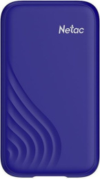Накопитель SSD Netac USB3.2 Gen2x2 256GB NT01ZX20IIIEVO-256G-32BL ZX20 III EVO синий