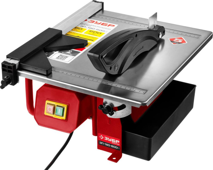 Плиткорез электрический  Зубр ЭП-180-600Н 600Вт красный /черный