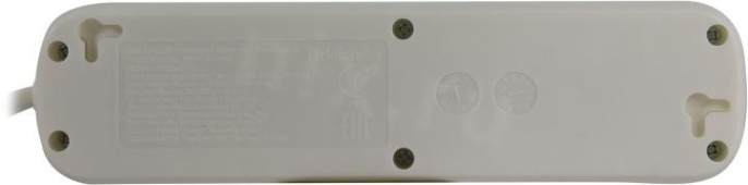 Сетевой удлинитель Defender E430, 3м, белый [99226]