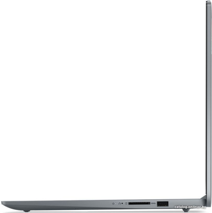 Ноутбук Lenovo IdeaPad Slim 3 15AMN8 82XQ00MBPS 15.6" 1920x1080, IPS, 60 Гц, AMD Ryzen 3 7320U, 8 ГБ LPDDR5, SSD 512 ГБ, без ОС, цвет крышки серый, аккумулятор 47 Вт·ч