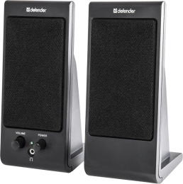 Defender SPK 165 /170 черные {2.0, 2х2 W, разъем для наушников, USB} [65165]