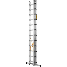 Трехсекционная лестница 12 ступеней Inforce 3x12 ЛП-03-12