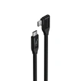 Кабель угловой вправо Satechi Right Angle 240W PD USB-C to USB-C Cable. Длина: 1м. Цвет: черный (AP-YCR100K)