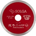 Диск алмазный по керамограниту Solga Diamant HARD CERAMICS сплошной 115мм/22,23 15710115