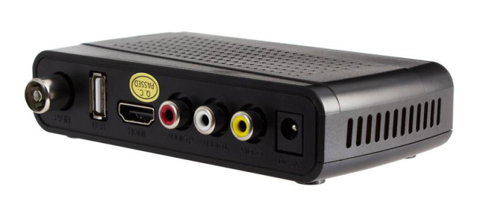 Ресивер DVB-T2 Hyundai H-DVB520 черный