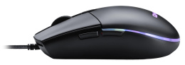 Мышь проводная GMNG XM002, игровая, оптическая, USB, 7200dpi, черный