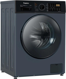 Стиральная машина Бирюса WMD-SM812/03 W класс: A+++ загр.фронтальная макс.:8кг с сушкой синий инвертор