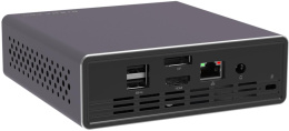 Неттоп Digma Pro Minimax U1 i5 1235U 1.3 16Gb SSD512Gb Iris Xe Windows 11 Pro GbitEth WiFi BT 60W темно-серый/черный DPP5-ADXW05