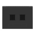 Шкаф телекоммуникационный 19" настенный 6U ExeGate EC-WM-6U.450.G.BLACK (19”, 6U, 600x450x370mm (ШхГхВ), передняя дверь закаленное стекло, съемные боковые панели, пыле- и влагозащита IP23, черный RAL 9004) EX298605RUS