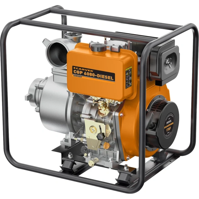 Мотопомпа CARVER CGP 6080-DIESEL 01.022.00010