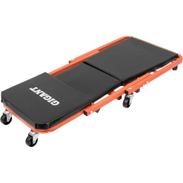 Подкатной стул-лежак трансформер Gigant на 6-ти колесах GTLC-6