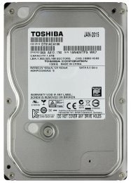 Жесткий диск Toshiba DT01ACA100, 1ТБ, HDD, SATA III, 3.5"