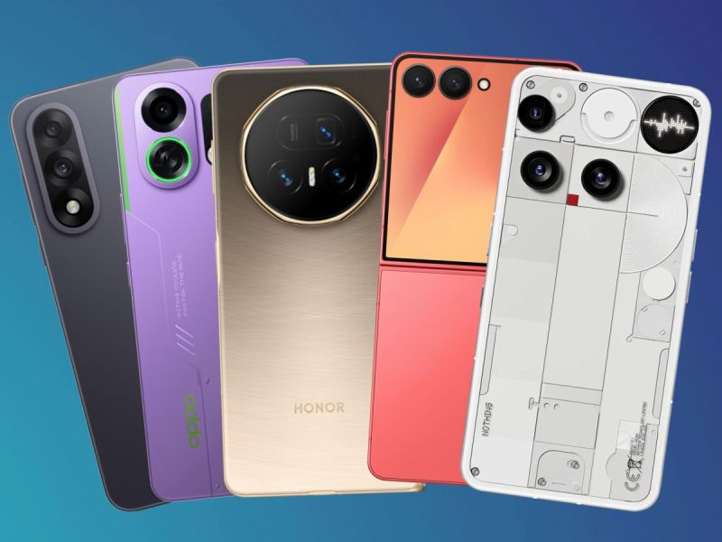Лучшие новые смартфоны июля: складные Honor и Samsung, игровой OPPO и уникальный Nothing