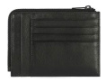 Чехол для кредитных карт Piquadro Harper PU1243APR/N черный натур.кожа