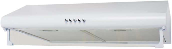 Вытяжка козырьковая OASIS UP-50W F , управление кнопочное, белый