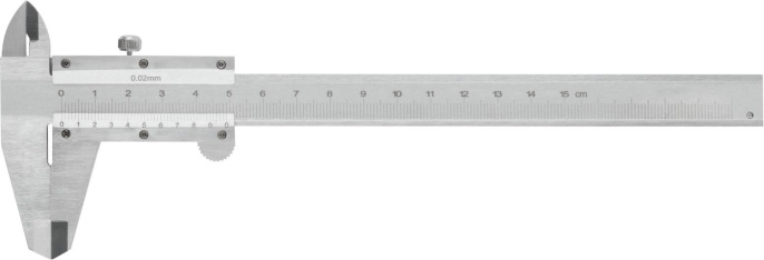 Штангенциркуль нониусный FIT 19840, 150мм, с глубиномером