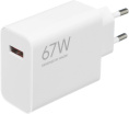 Сетевое зар./устр. Xiaomi 67W HyperCharge Power Adapter 67W 3.25A PD USB универсальное белый BHR07SKEU