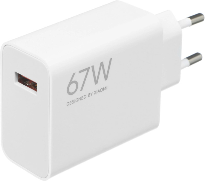 Сетевое зар./устр. Xiaomi 67W HyperCharge Power Adapter 67W 3.25A PD USB универсальное белый BHR07SKEU