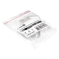 Модуль-вставка Keystone Jack RJ-45 ExeGate KJ-8P8C-U-C5e-180SH-Dual (Кат.5e, неэкранированная, 180 градусов, со шторками, IDC Krone/110) EX297339RUS