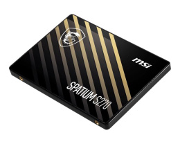 Твердотельный накопитель MSI SSD SPATIUM S270, 240GB, 2.5" 7mm, SATA3, 3D TLC, R/W 500/400, IOPs 50 000/80 000, TBW 110, DWPD 0.25 5 лет S78-440N070-P83