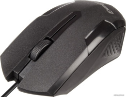 Мышь ExeGate Professional Standard SH-9025L2 USB, оптическая, 1000dpi, 3D, 3 кнопки и колесо прокрутки, длина кабеля 2,2м, черная, Color Box EX279944RUS