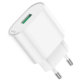 HOCO C109A/ Сетевое ЗУ/ 1 USB/ Выход: 10.5W/ White (HC-56580)