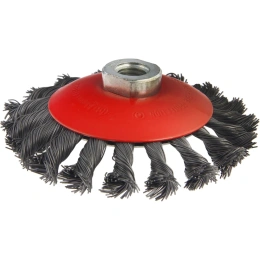 Кордщетка радиальная Flex 207-113 (125 мм; M14; витая проволока) для УШМ HAMMER 62119