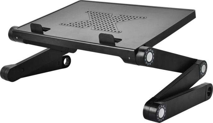 Стол для ноутбука Cactus CS-LS-T8-C, черный