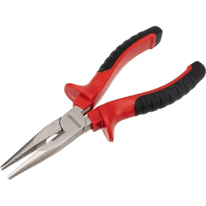 Rexant 12-4617 Тонкогубцы 160 мм никелированные, двухкомпонентные рукоятки