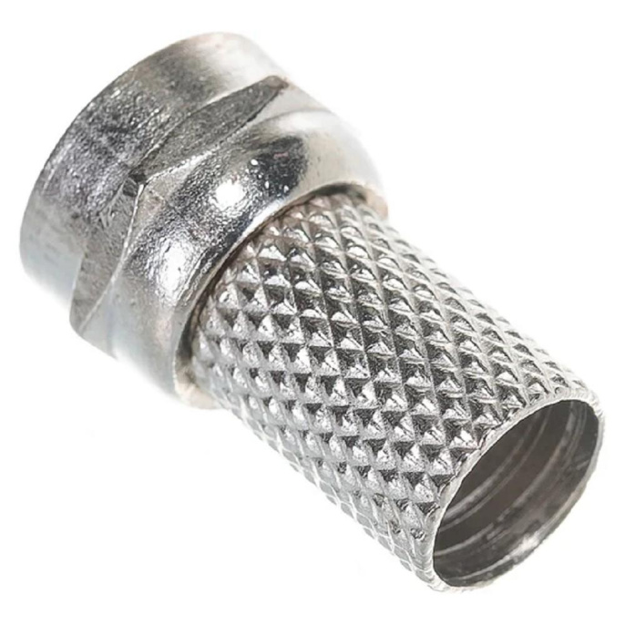 Cablexpert F Коннектор 18mm, для кабеля RG6, 5шт SPL6-01