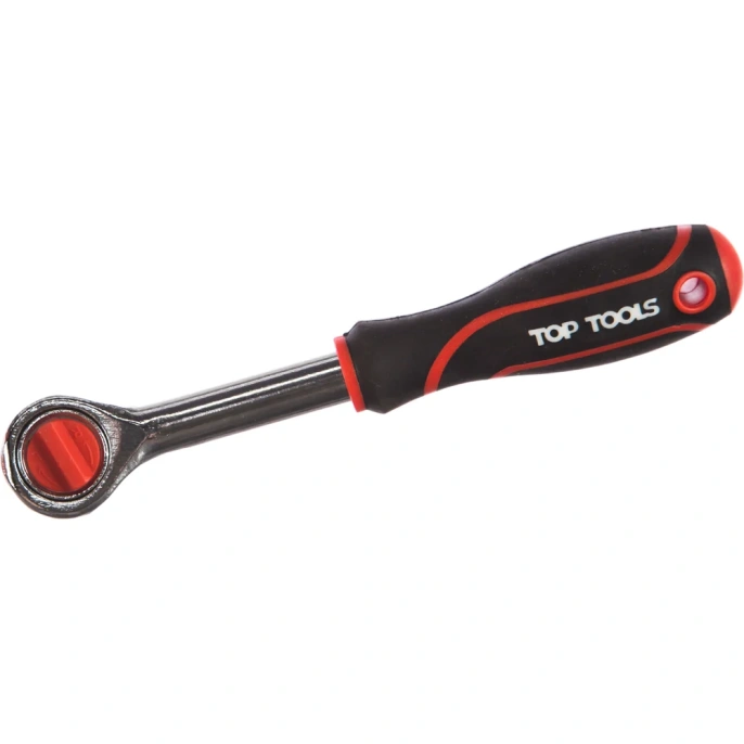 Трещоточный ключ (1/4 дюймов, 150 мм) Top Tools 38D101