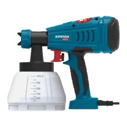 Краскораспылитель электрический КРАТОН ESG-600-HVLP 3 09 01 010