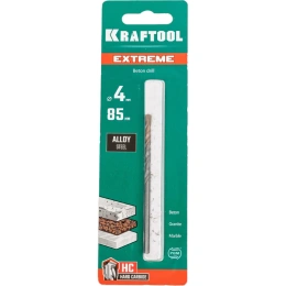 Сверло по бетону KRAFTOOL Extreme 4x85 мм 29166-085-04