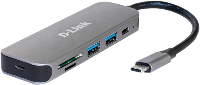Хаб разветвитель D-Link DUB-2325, черный [dub-2325/a2a]