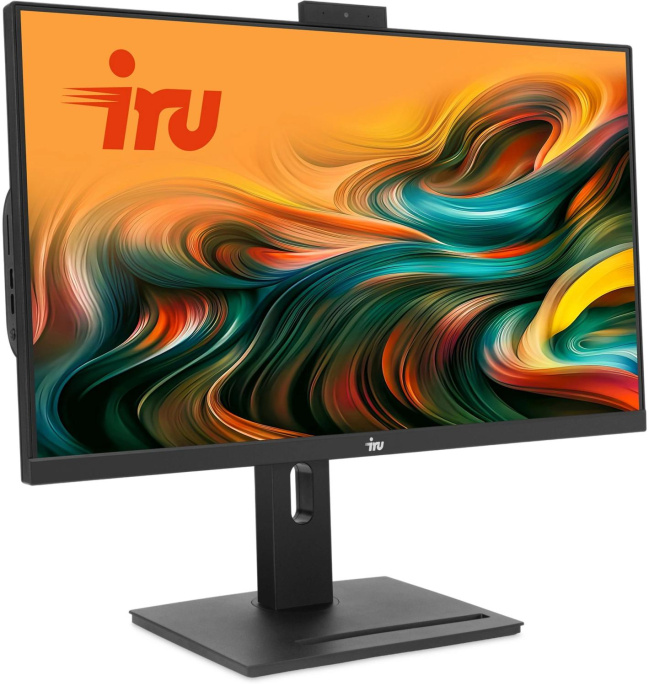 23.8" Моноблок iRU 23IM Full HD, Intel Core i5 12450H, 16ГБ DDR4, 512ГБ SSD,  Windows 11 Pro, черный [2156262]