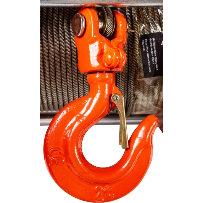 Электрическая лебедка Gigant 300/600 кг, 220 В, 60/30 м, Диаметр троса 6мм, GEW-08