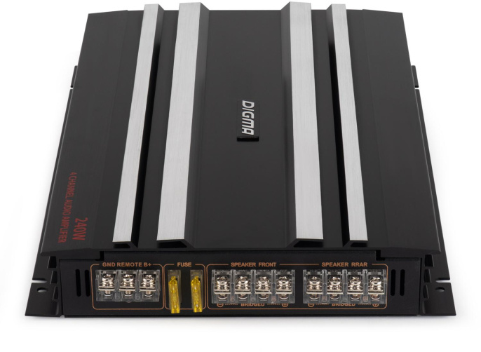 Усилитель автомобильный DIGMA DCP-400, черный