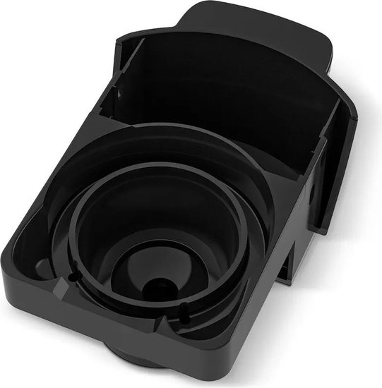 Кофеварка BQ CM3000 Черный/Красный 3в1, мощность: 1450 Вт, объем резервуара для воды: 0.6 л, тип кофе: молотый, капсулы Nespresso и Dolce Gusto, максимальная высота чашки
