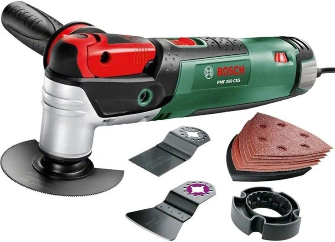 Многофункциональный инструмент Bosch PMF 250 CES + кейс [0603102100]