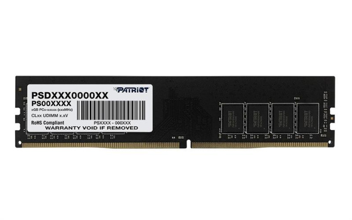 Оперативная память Patriot SL DDR4 DIMM 16GB 3200MHz CL22 1*16GB 22-22-22-52 1.2V analog PSD416G320081 PSD416G32002