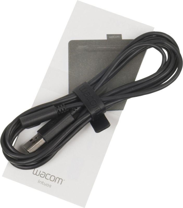 Графический планшет Wacom Intuos S CTL-4100WLK-N, A6, черный