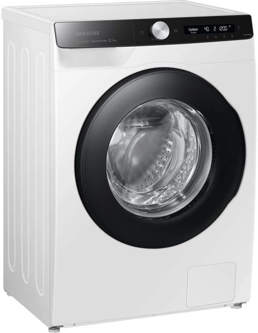 Стиральная машина Samsung WW80AG6S28AELP, с фронтальной загрузкой, 8кг, 1200об/мин, с паром, инверторная
