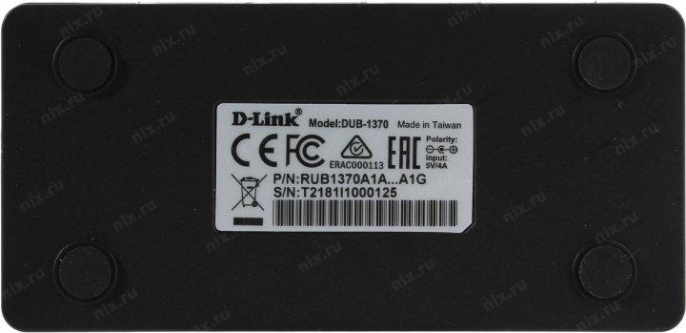 D-Link DUB-1370/B2A Концентратор с 7 портами USB 3.0 1 порт с поддержкой режима быстрой зарядки