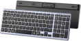 Клавиатура беспроводная UGREEN KU005 15956 2.4GHz Bluetooth5.0 Ultra Slim Wireless Keyboard. Цвет: серебристый