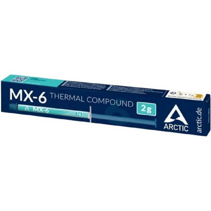 Термопаста ARCTIC COOLING MX-6 шприц, 2грамм [actcp00079a]