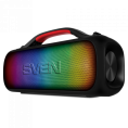 Портативная колонка SVEN PS-360, черный 24 Вт, Waterproof IPx5 , TWS, Bluetooth, FM, USB, 3000мА*ч SV-021740