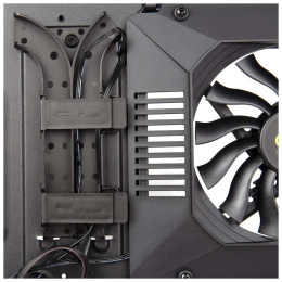 Корпус Hiper CC BG черный без БП ATX 2x120mm 2x140mm 2xUSB3.0 audio bott PSU