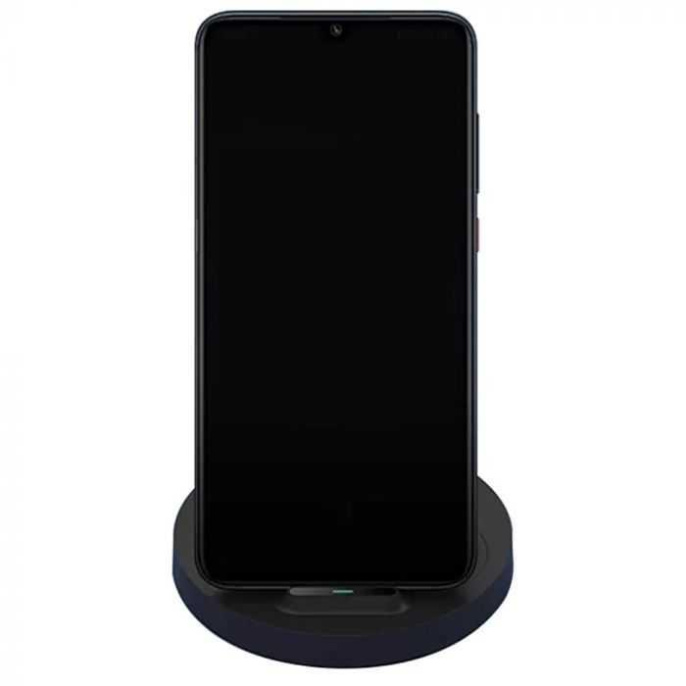 Беспроводное зарядное устройство Xiaomi Mi 20W Wireless Charging Stand,  USB-C, 20Вт, 2A, черный [gds4145gl]